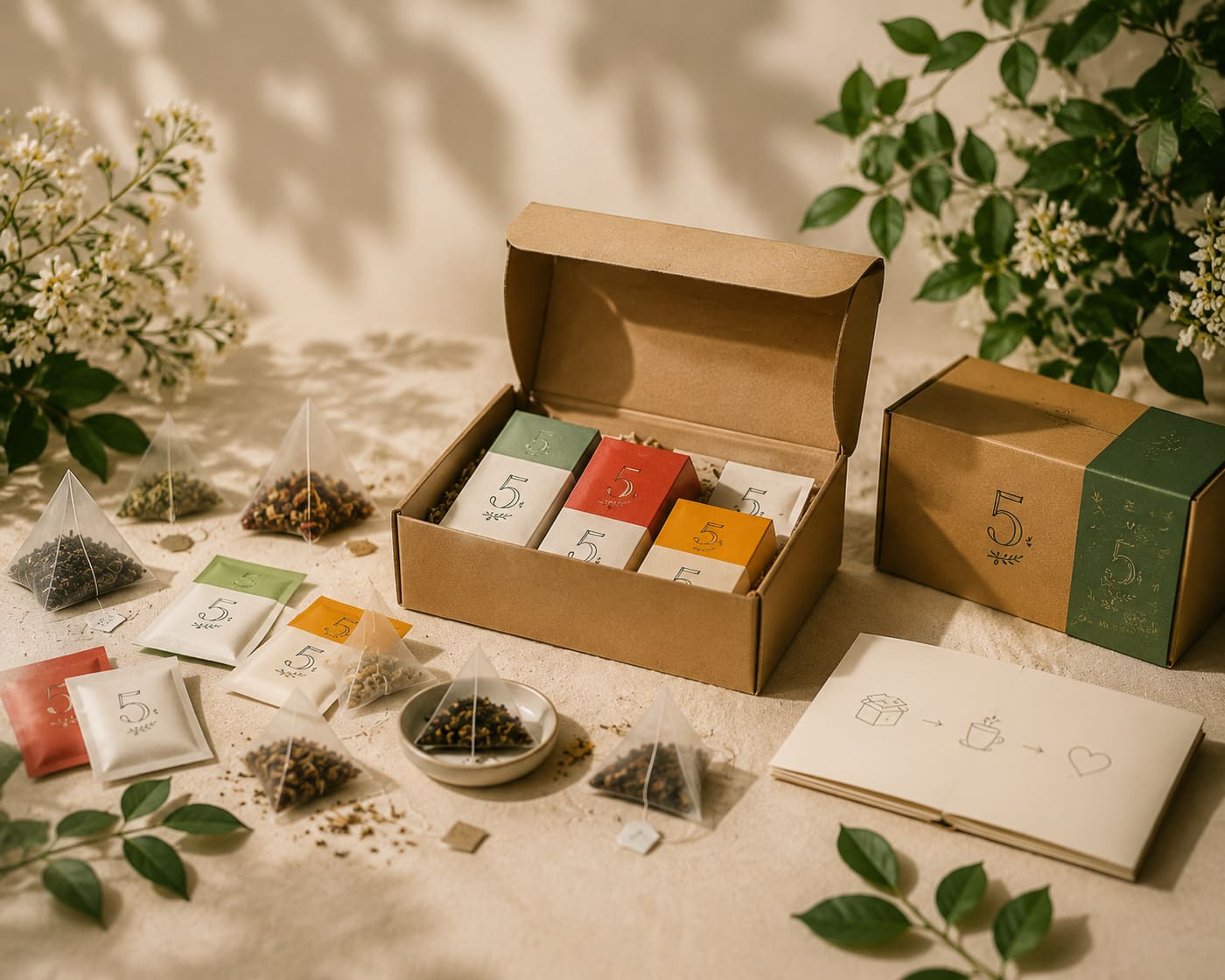 Five O'Tea Abo-Box